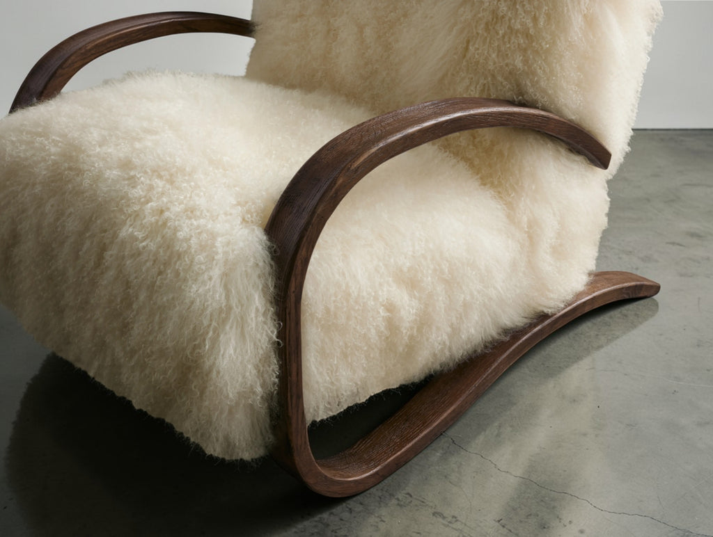 Eloren New Zealand Shearling Chair