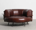 Pomona Leather Chair & Ottoman