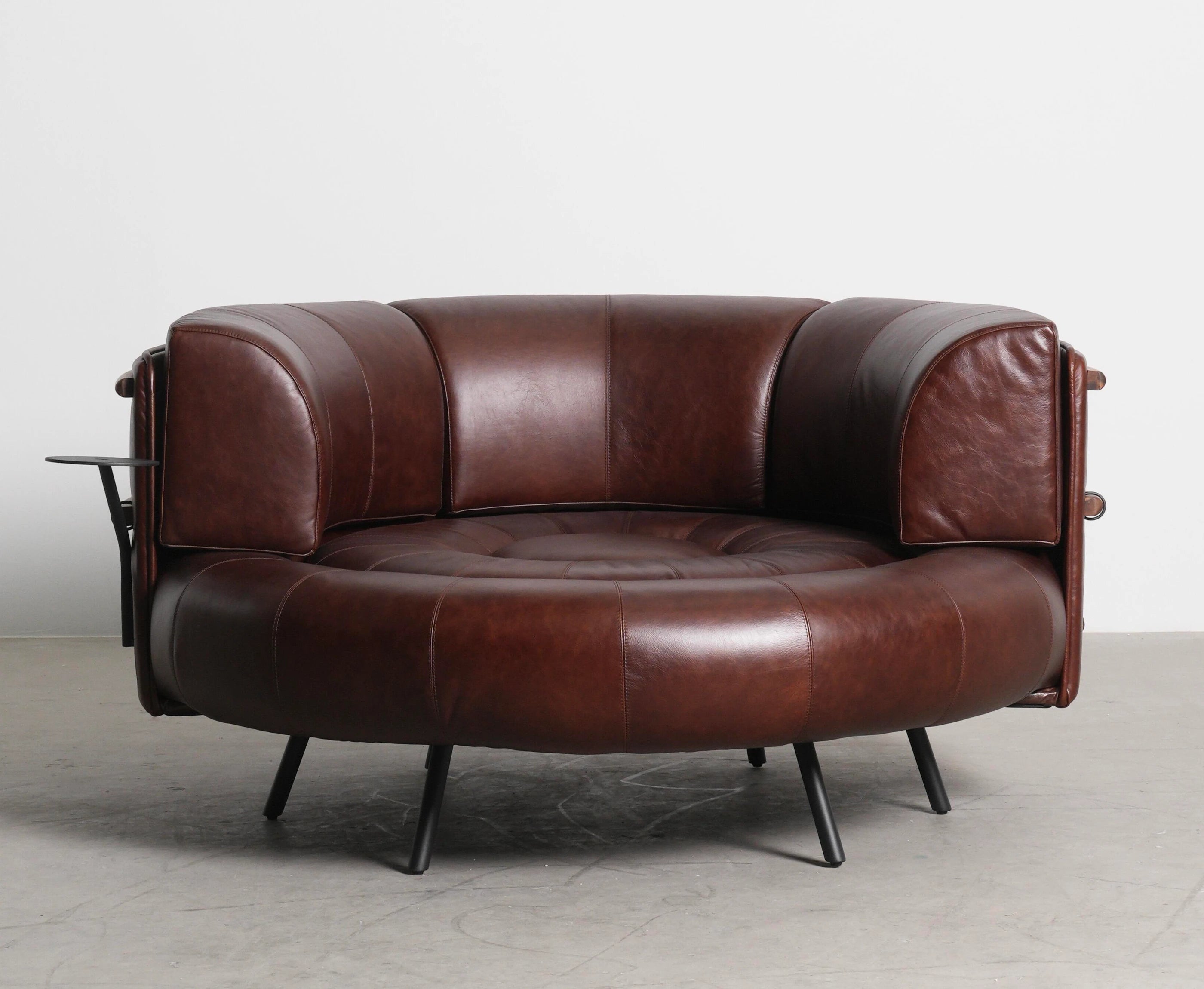 Pomona Leather Chair & Ottoman