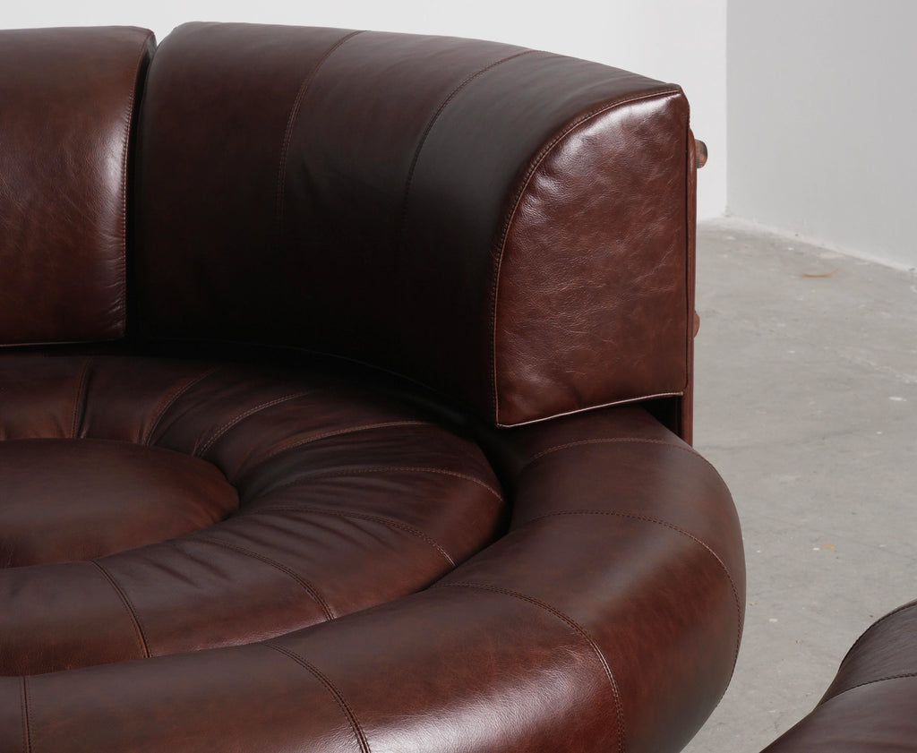 Pomona Leather Chair & Ottoman