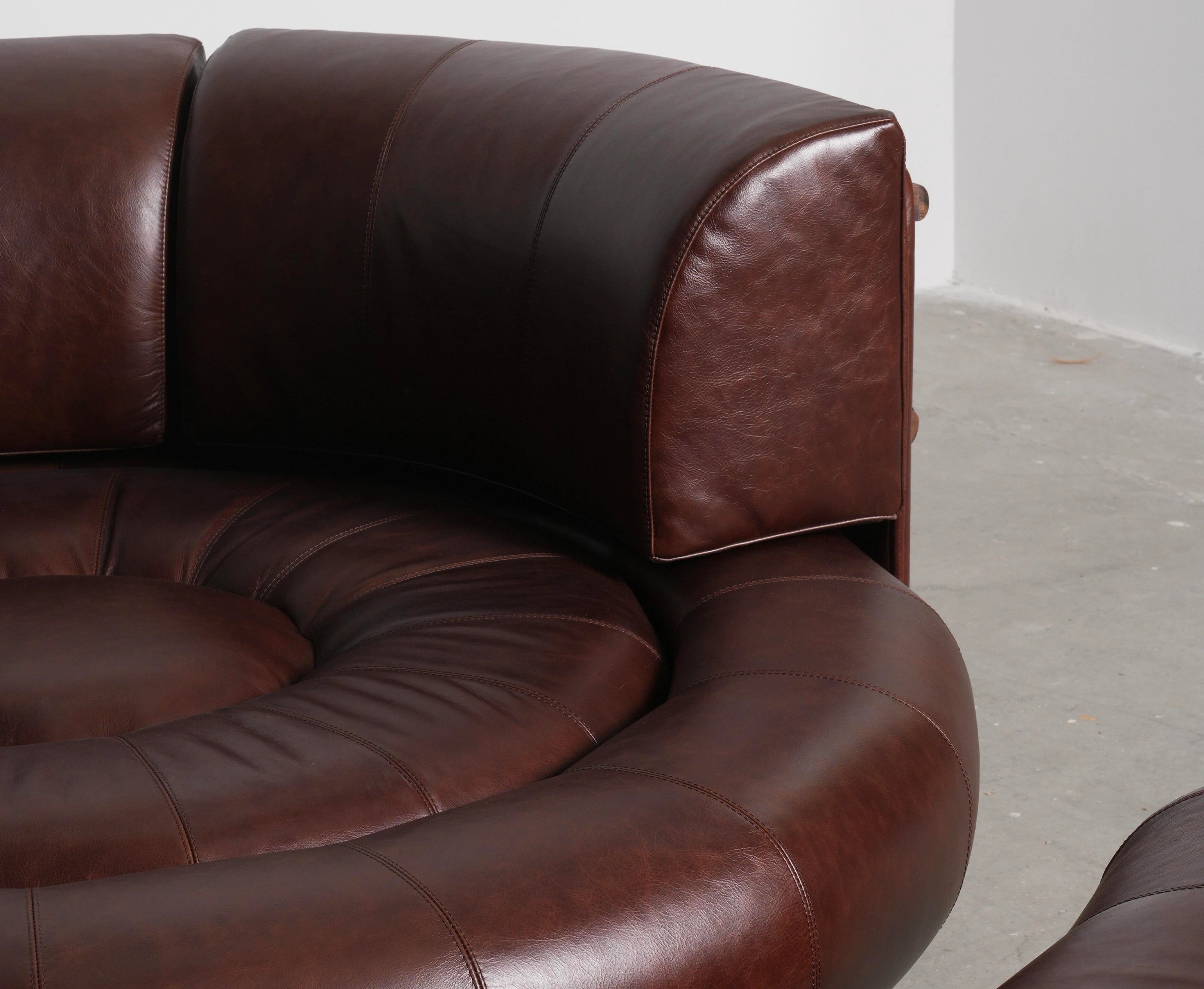 Pomona Leather Chair & Ottoman