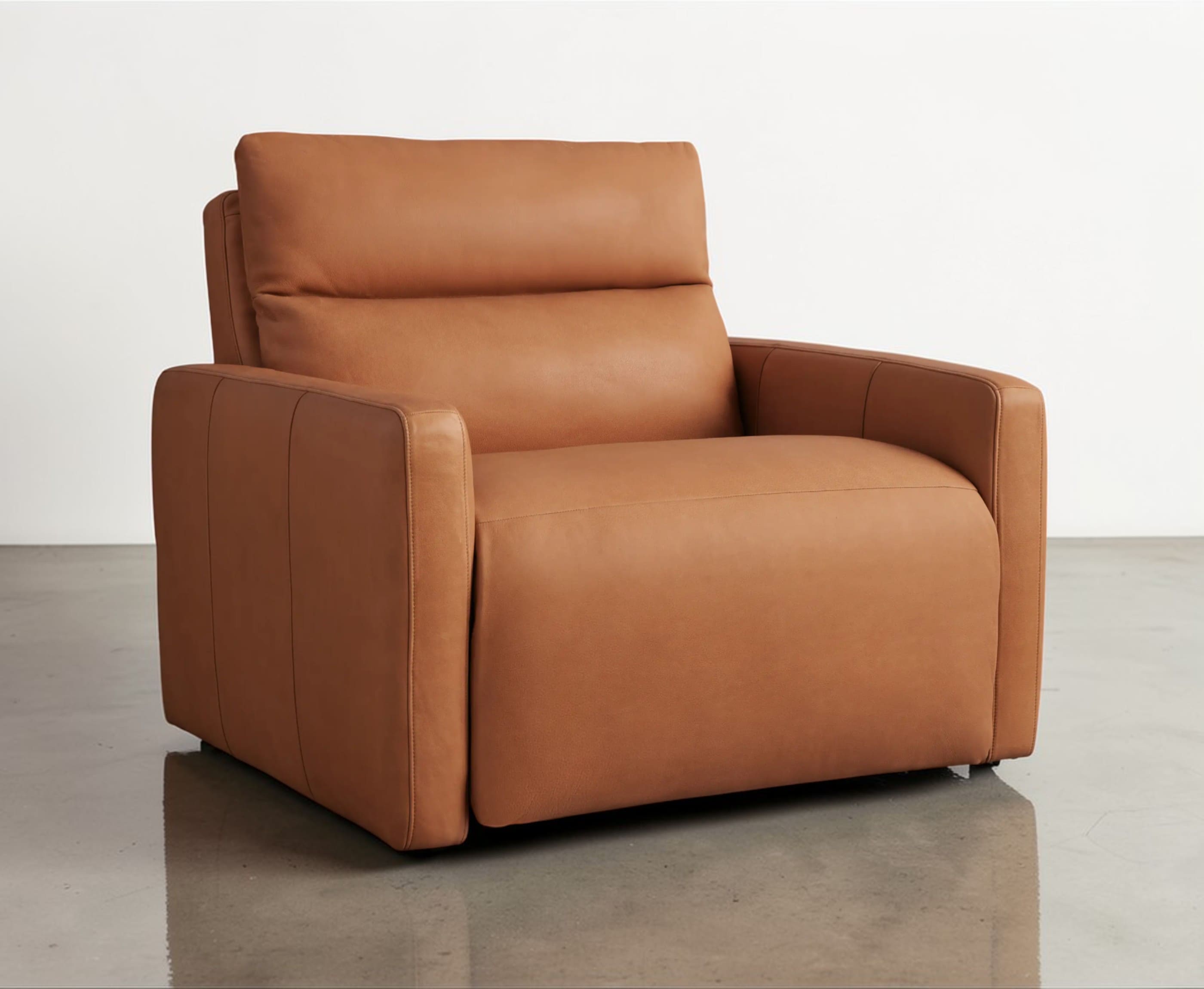 Roland Tailored Leather High-Back Motion Recliner