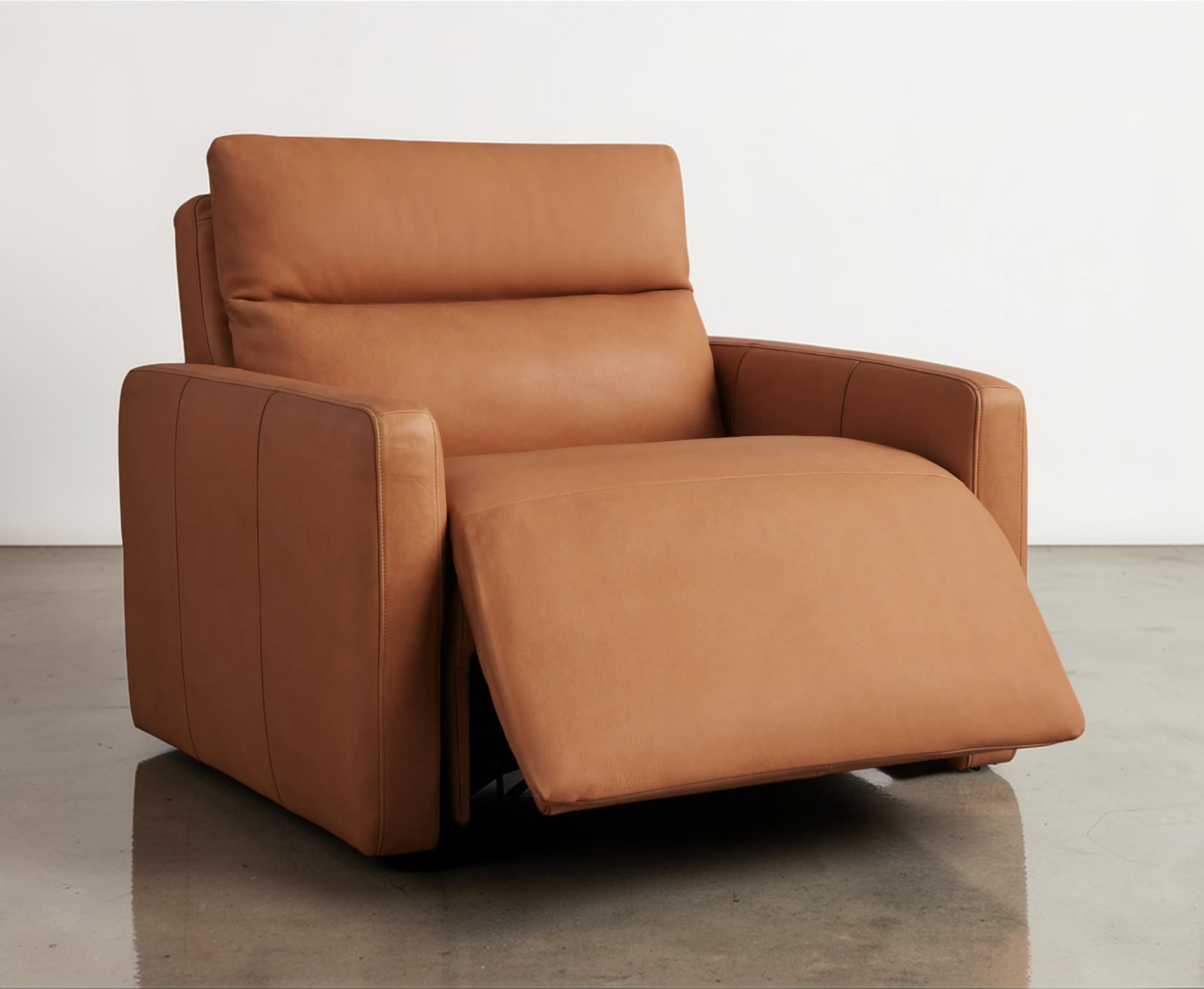 Roland Tailored Leather High-Back Motion Recliner