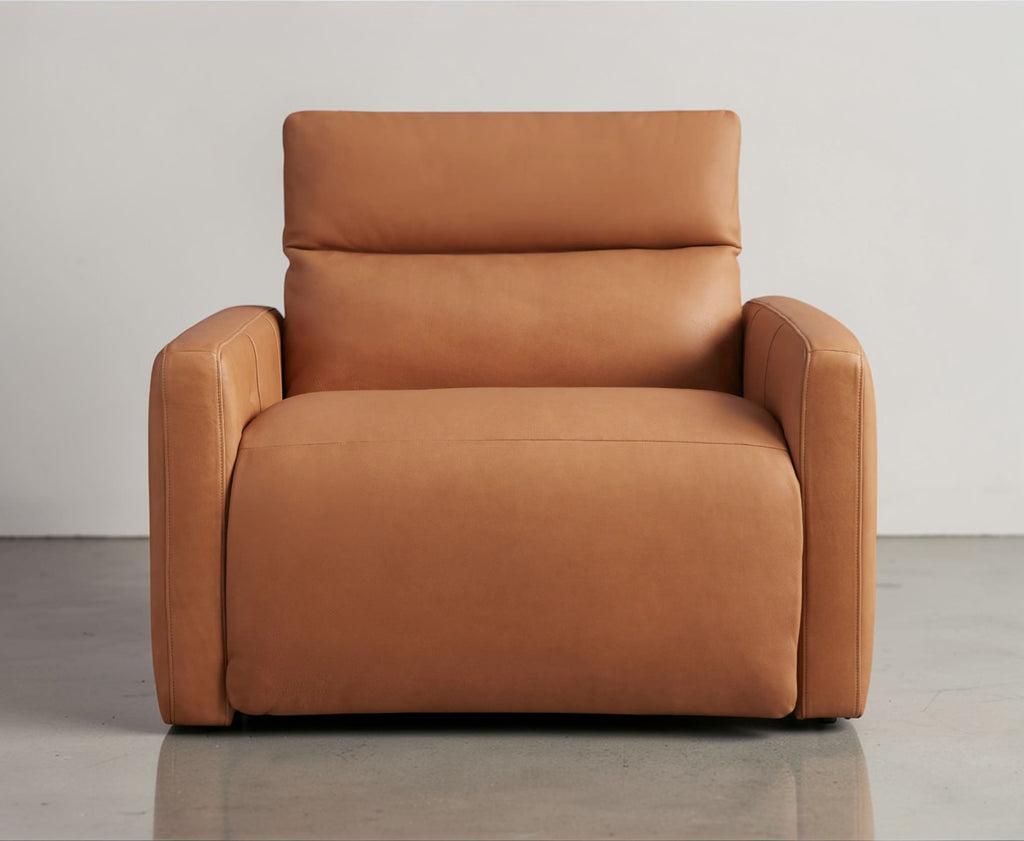 Roland Tailored Leather High-Back Motion Recliner