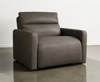 Roland Tailored Leather High-Back Motion Recliner