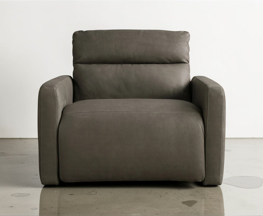 Roland Tailored Leather High-Back Motion Recliner