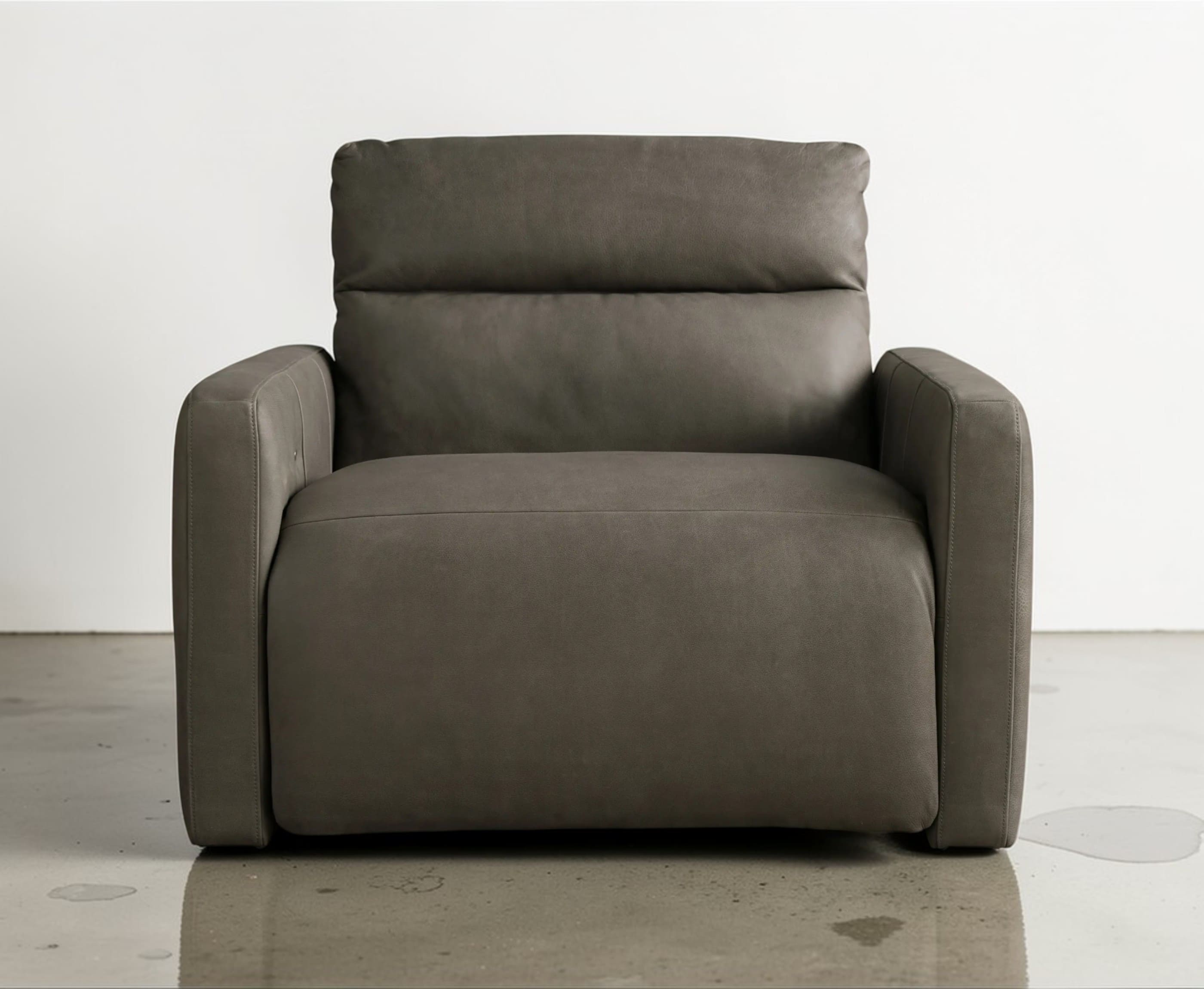 Roland Tailored Leather High-Back Motion Recliner