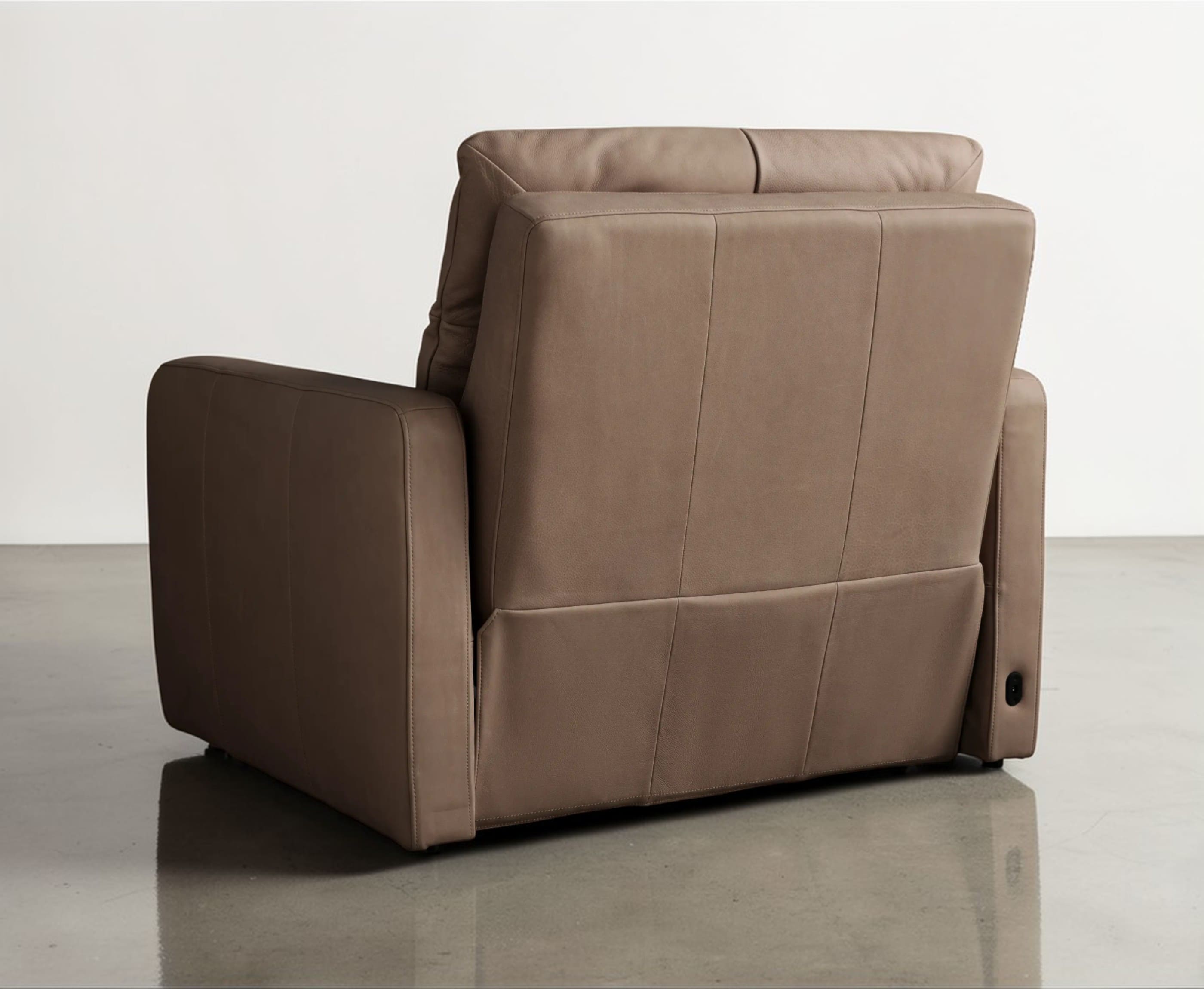Roland Tailored Leather High-Back Motion Recliner