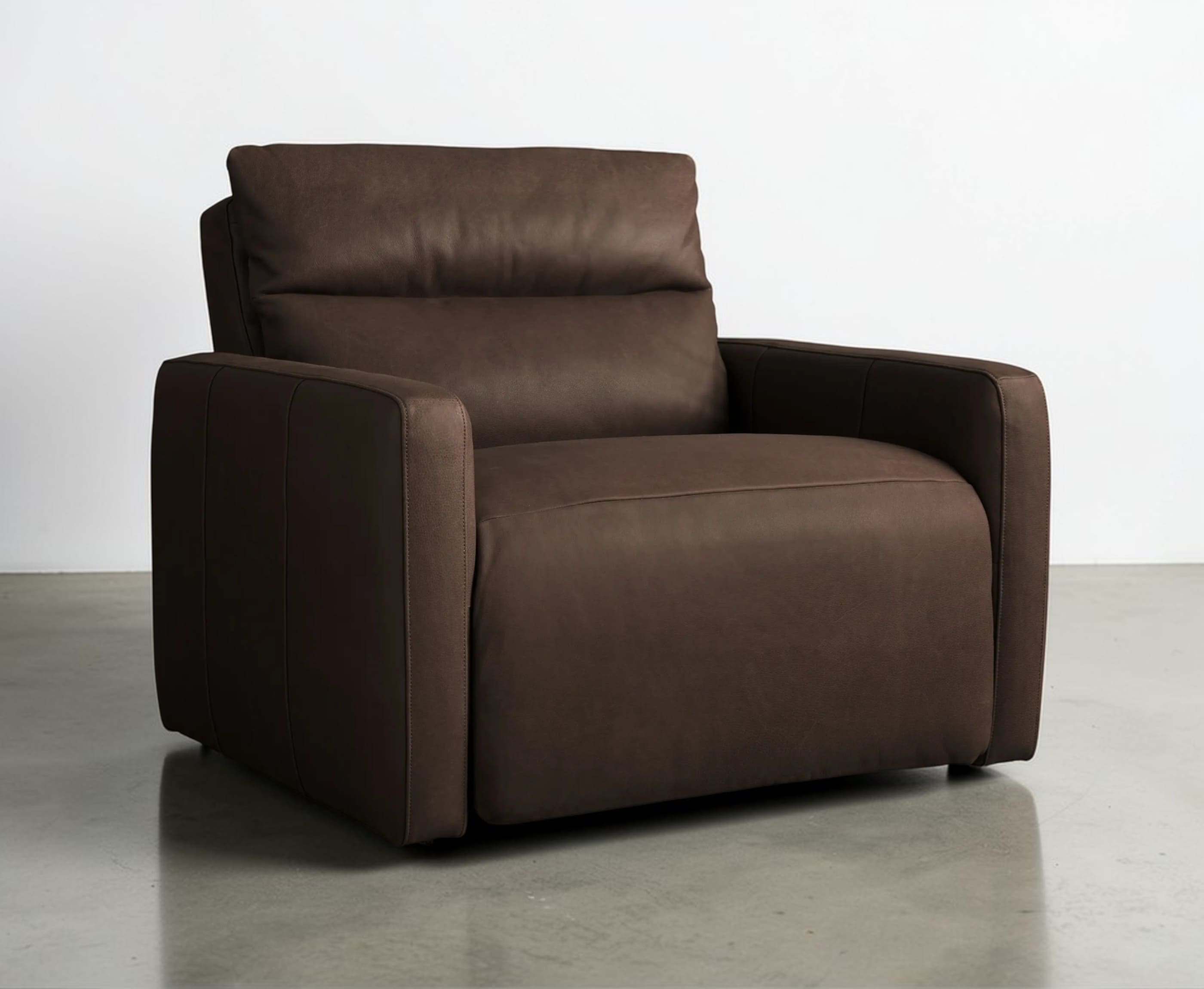 Roland Tailored Leather High-Back Motion Recliner
