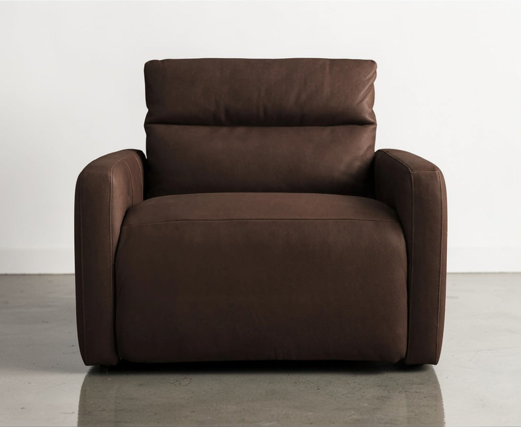 Roland Tailored Leather High-Back Motion Recliner