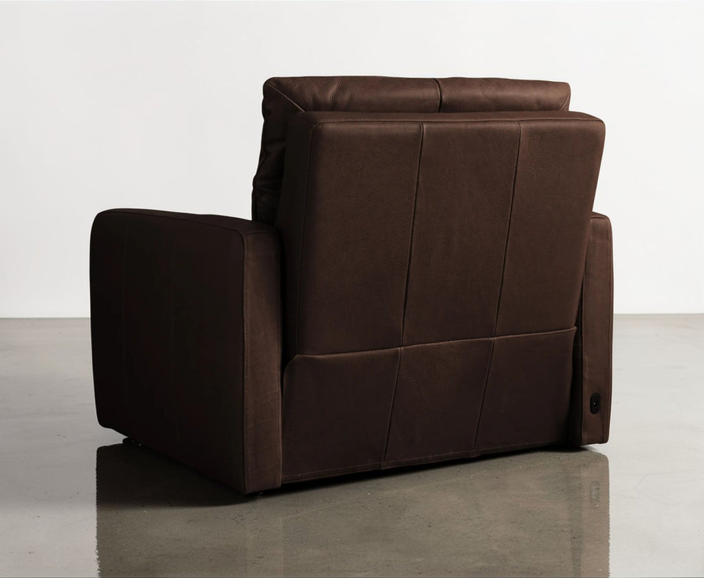 Roland Tailored Leather High-Back Motion Recliner