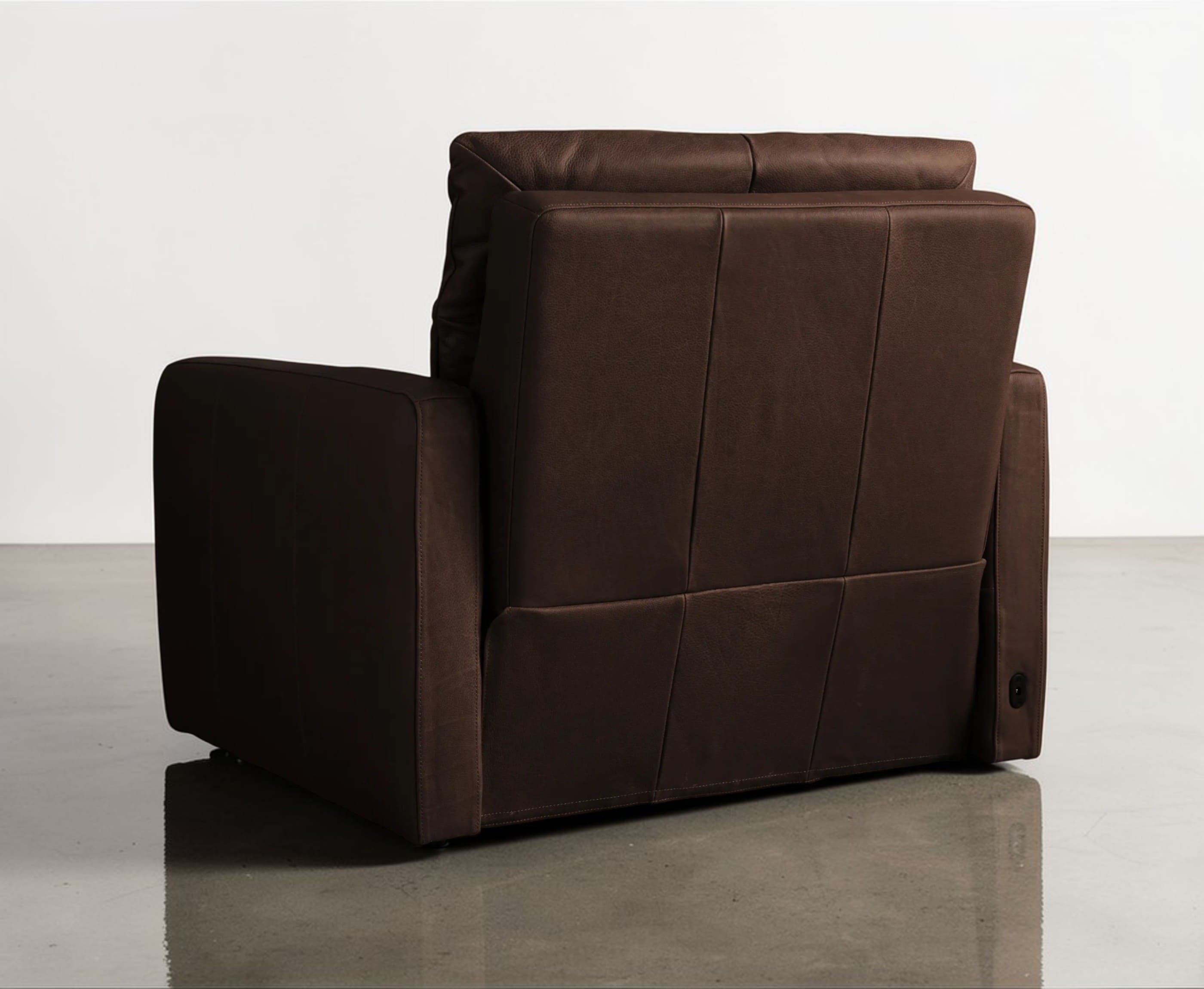 Roland Tailored Leather High-Back Motion Recliner